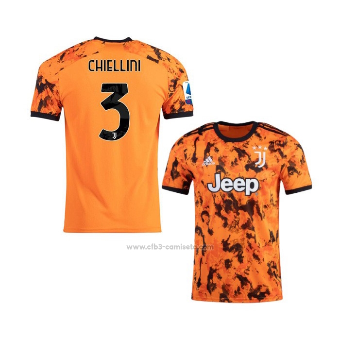 Camiseta Juventus Jugador Chiellini Tercera 2020-2021
